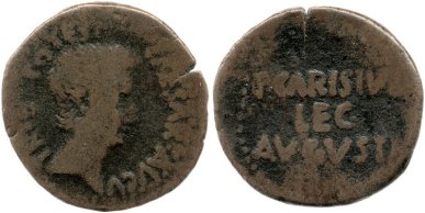 Augustus Tribunicia Potestas Coin Emerita